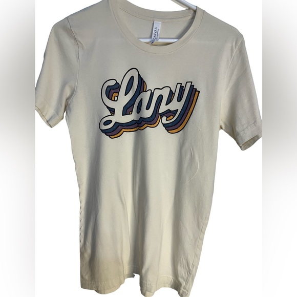 Lany Cream Short Sleeve Tee Small - Picture 6 of 7